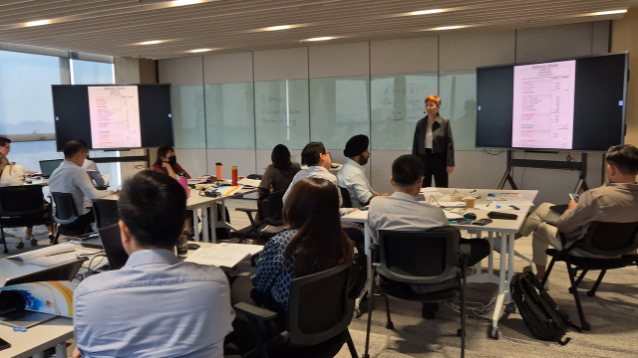 Finance for Non-Finance Professionals workshop session